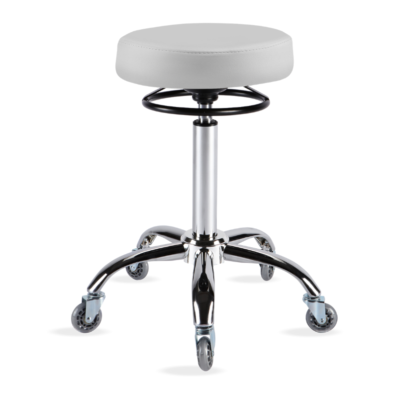 Round Stool White