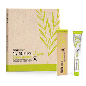Divina.Pure.Vegan hair colour box and tube