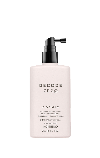 Decode Zero Cosmic clean anti-frizz spray.
