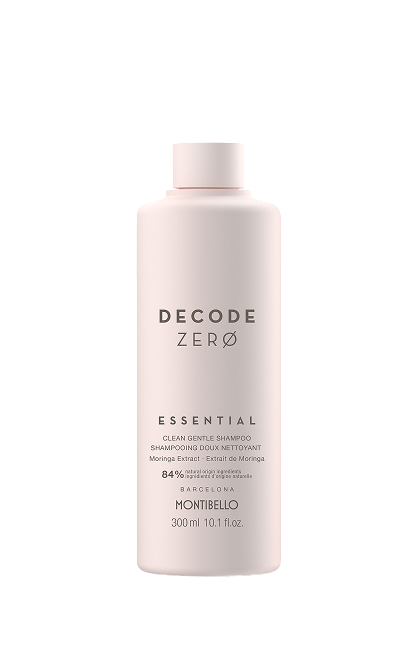 Decode Zero Essential Clean Gentle Shampoo.