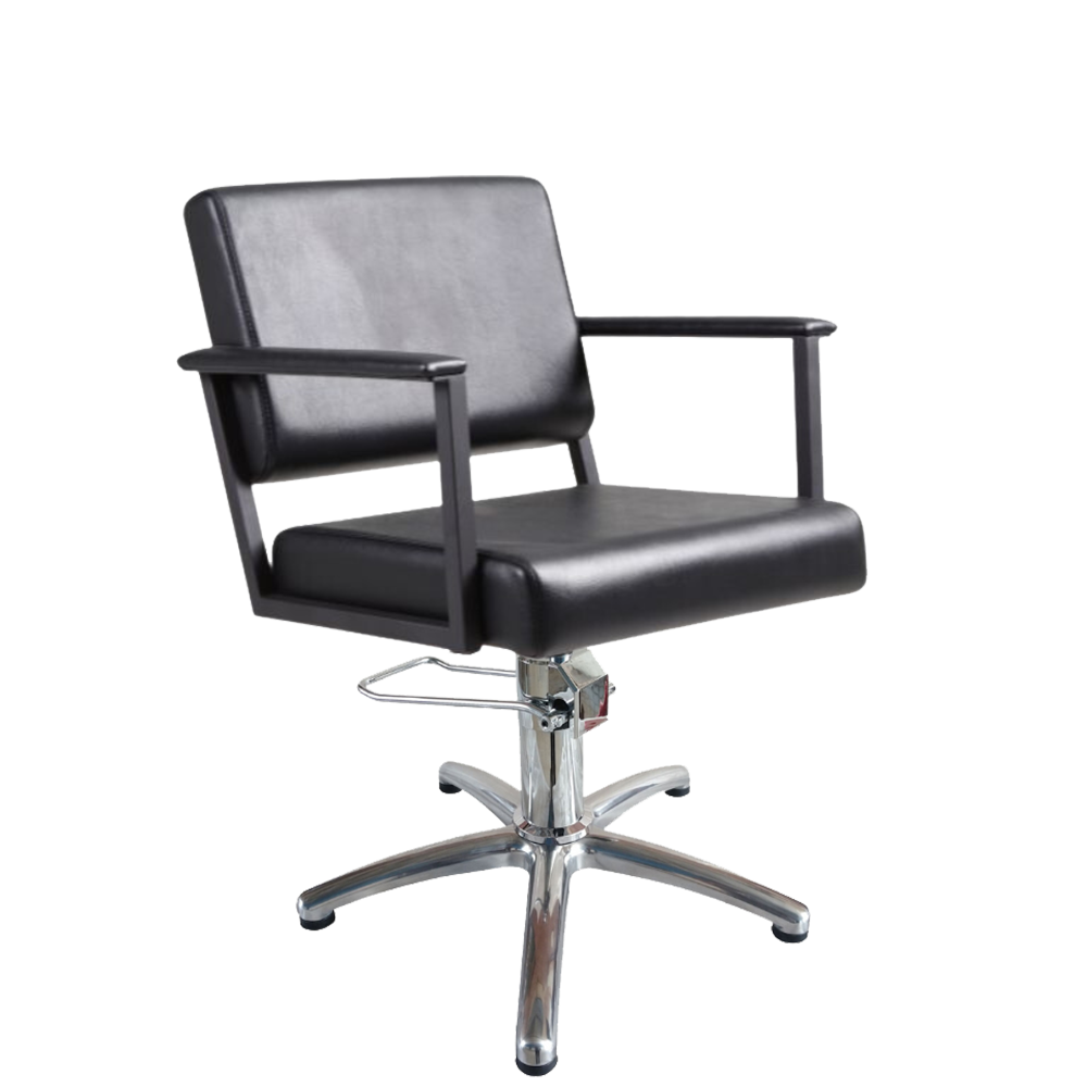 Phoebe Black Styling Chair 5 Star Base