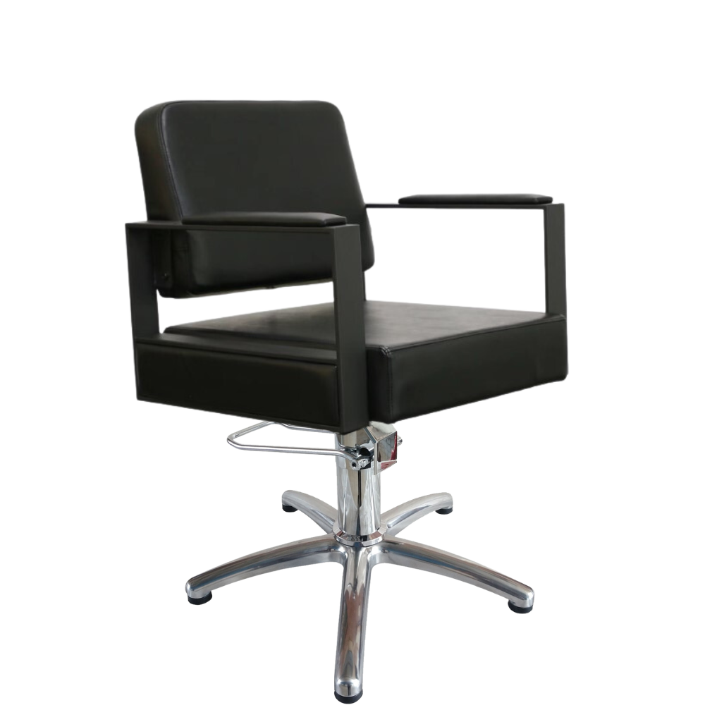 Sienna Black Styling Chair 5 Star Base