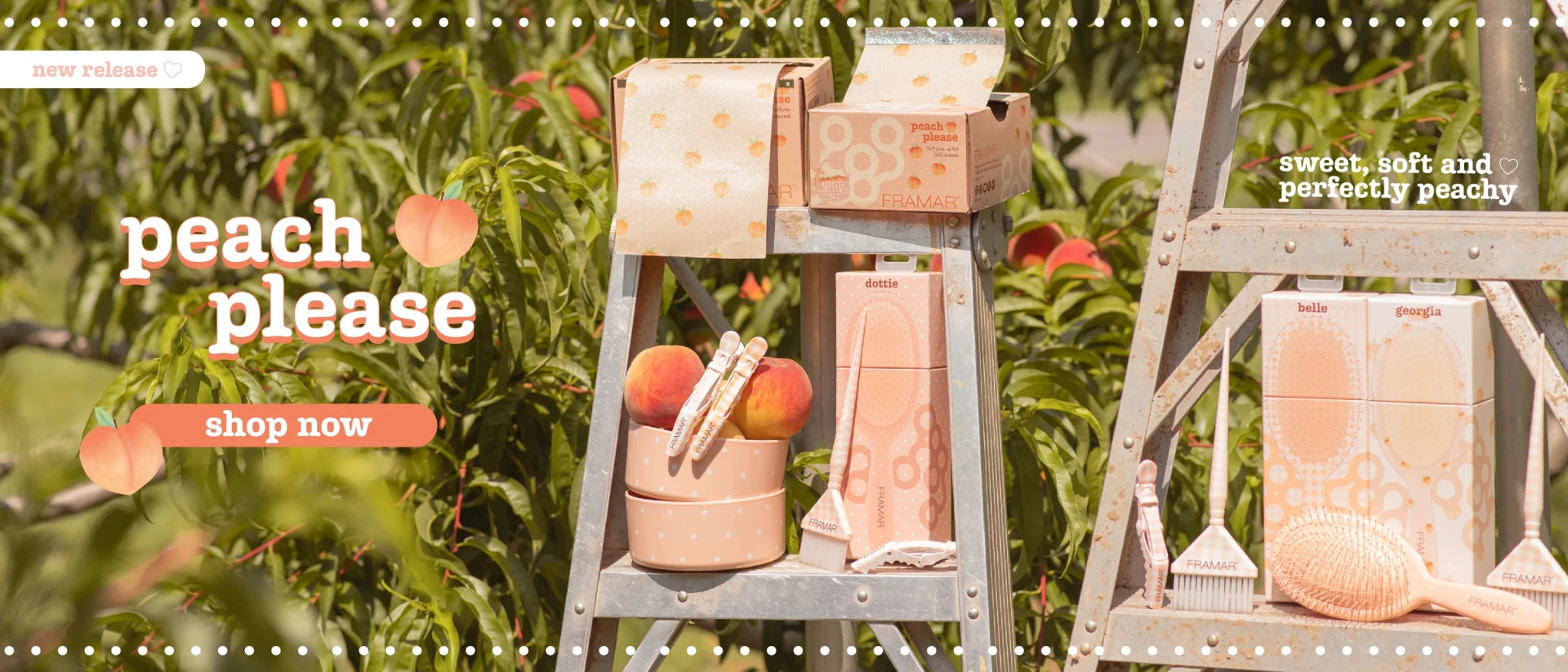 Framar's Peach Please Collection