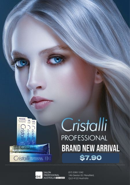 Cristalli Professional Hair Colour for $7.90